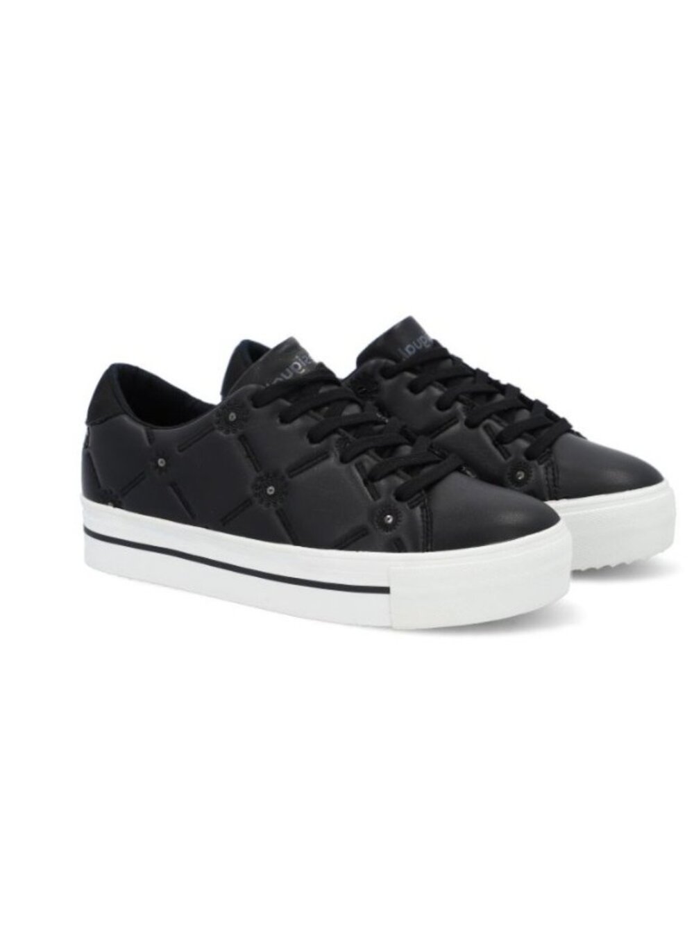 Desigual Women's Sneakers In Black 230541 Size 7.5 NEW
